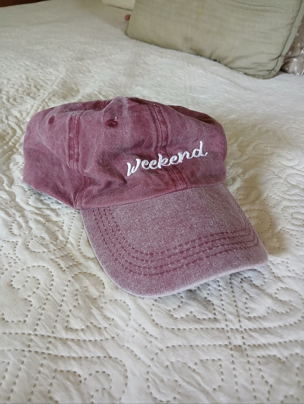 Purple Weekend Baseball Cap